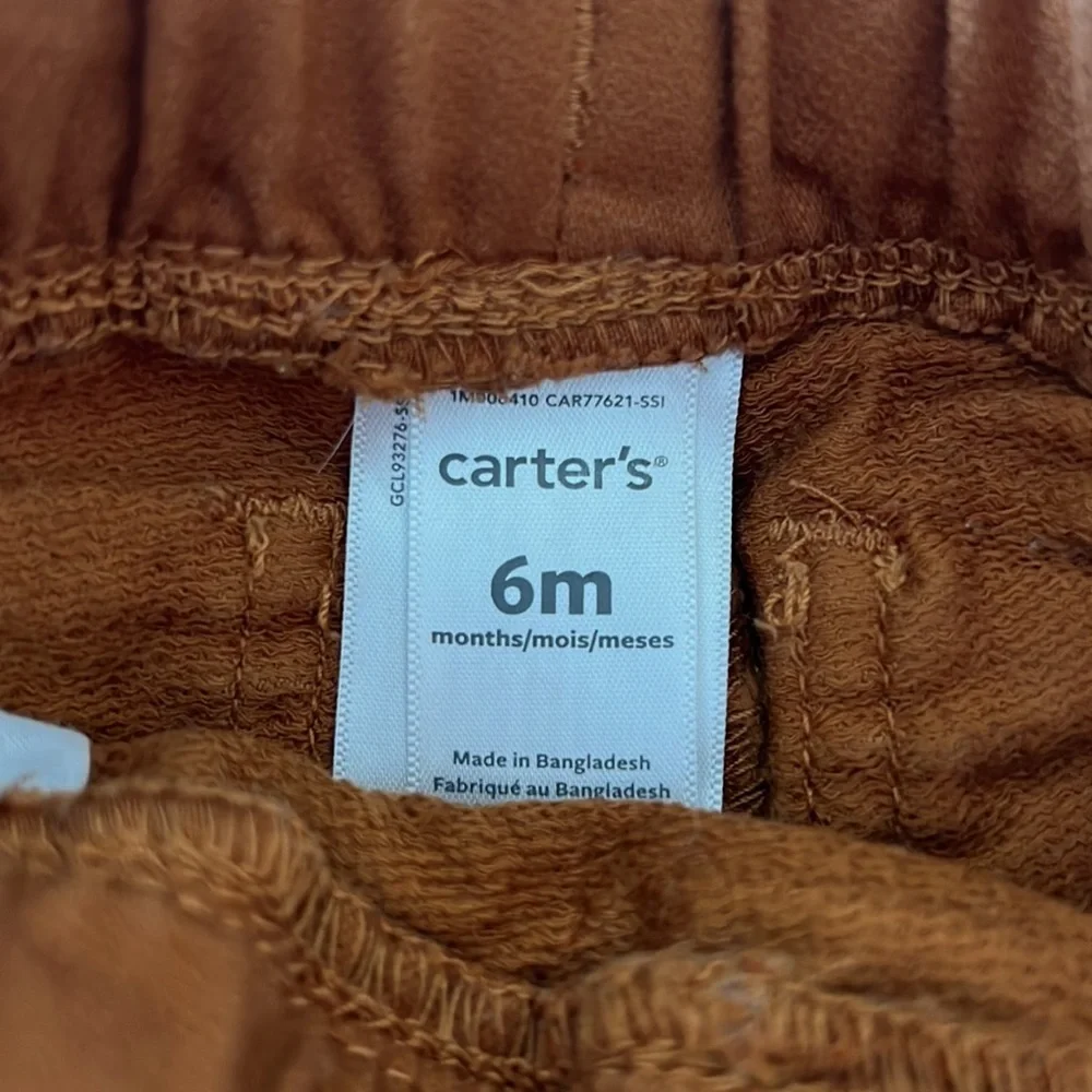 Carters joggers 6 months